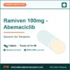 RAMIVEN 100MG - ABEMACICLIB ( Generic Verzenio)