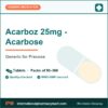 ACARBOZ 25MG - ACARBOSE (Generic Precose)