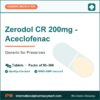 ZERODOL CR 200MG - ACECLOFENAC (Generic Preservex)