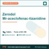 ZERODOL MR-ACECLOFENAC-TIZANIDINE
